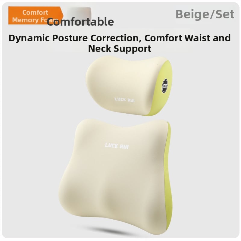 Automobiļu jostasvietas atbalsts ar atmiņas putām, ārējais materiāls: sintētiska šķiedra, universāla saderība, visu sezonu lietošanai, pielāgošana pieejama