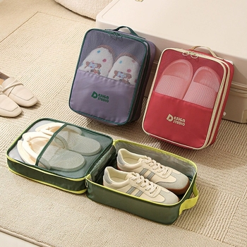 Cestovná taška na topánky — Twill + PVC materiál, moderný minimalistický štýl, značka You na, kategória: obaly a tašky na topánky, spustenie jar 2025