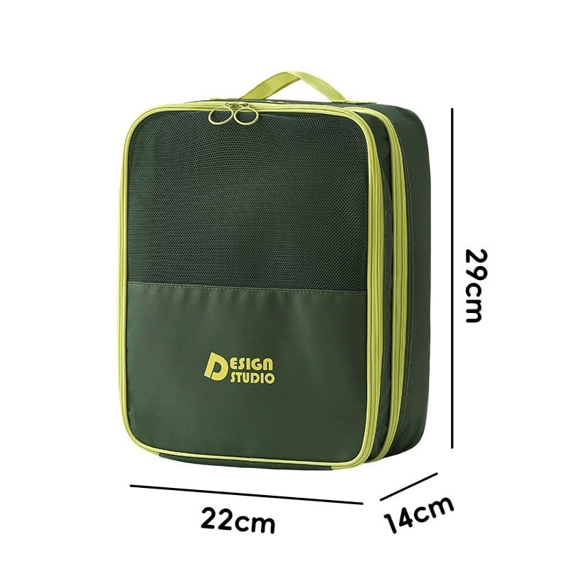 Cestovná taška na topánky — Twill + PVC materiál, moderný minimalistický štýl, značka You na, kategória: obaly a tašky na topánky, spustenie jar 2025