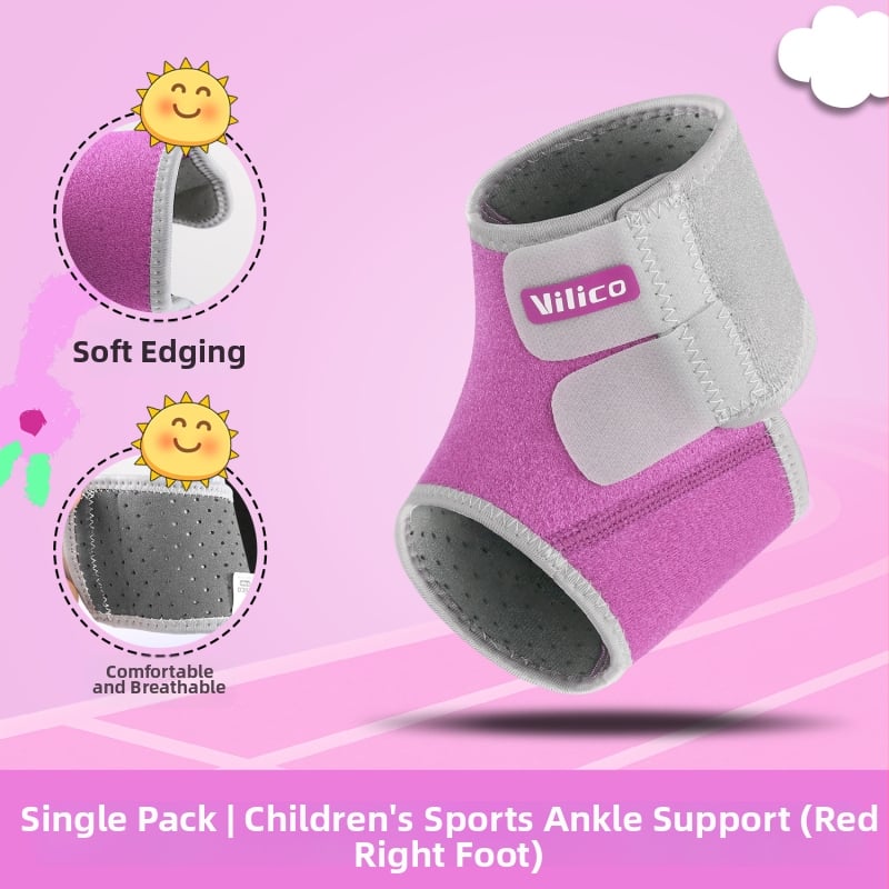 AB071 Detská ochrana členka na vonkajšie športy, priedušná OK kompozitná tkanina, Velcro uzáver, ochrana proti vytočeniu, na všetky ročné obdobia