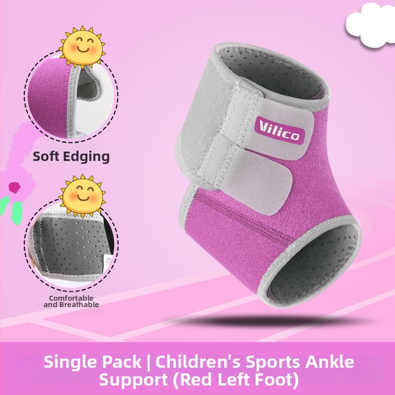 AB071 Detská ochrana členka na vonkajšie športy, priedušná OK kompozitná tkanina, Velcro uzáver, ochrana proti vytočeniu, na všetky ročné obdobia