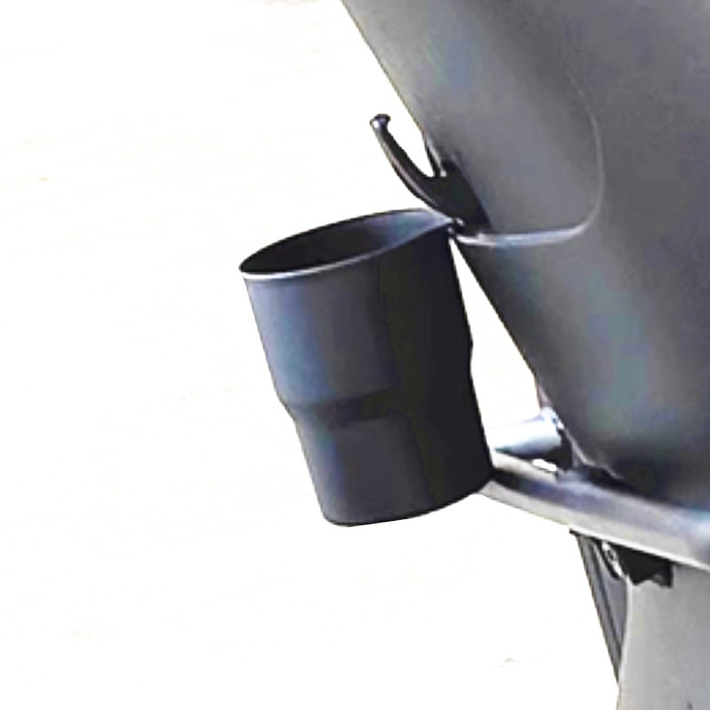 Кожен държач за чаша с клип за електрически скутер, без обработка