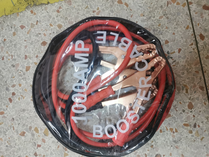 Káble na štartovanie autobatérie s klipsami aligátora, Model Fire Line, Univerzálne pre batérie, Núdzový napájací kábel