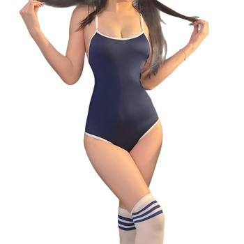 Pijamă și lenjerie cu bretele – stil japonez, poliester, unisex, primăvara 2025, cod produs 8255