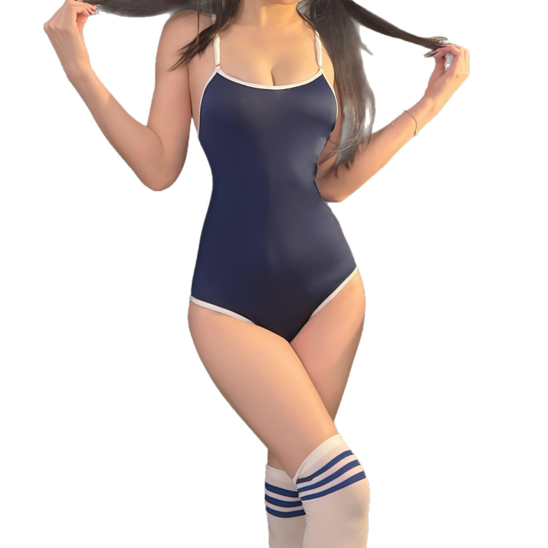 Pijamă și lenjerie cu bretele – stil japonez, poliester, unisex, primăvara 2025, cod produs 8255