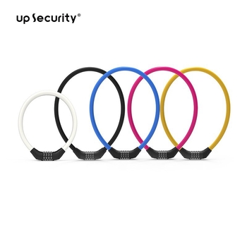 Kombinovaný zámok na bicykel, model 1B, zliatina zinku, 300 g, pre bicykle a elektrické vozidlá