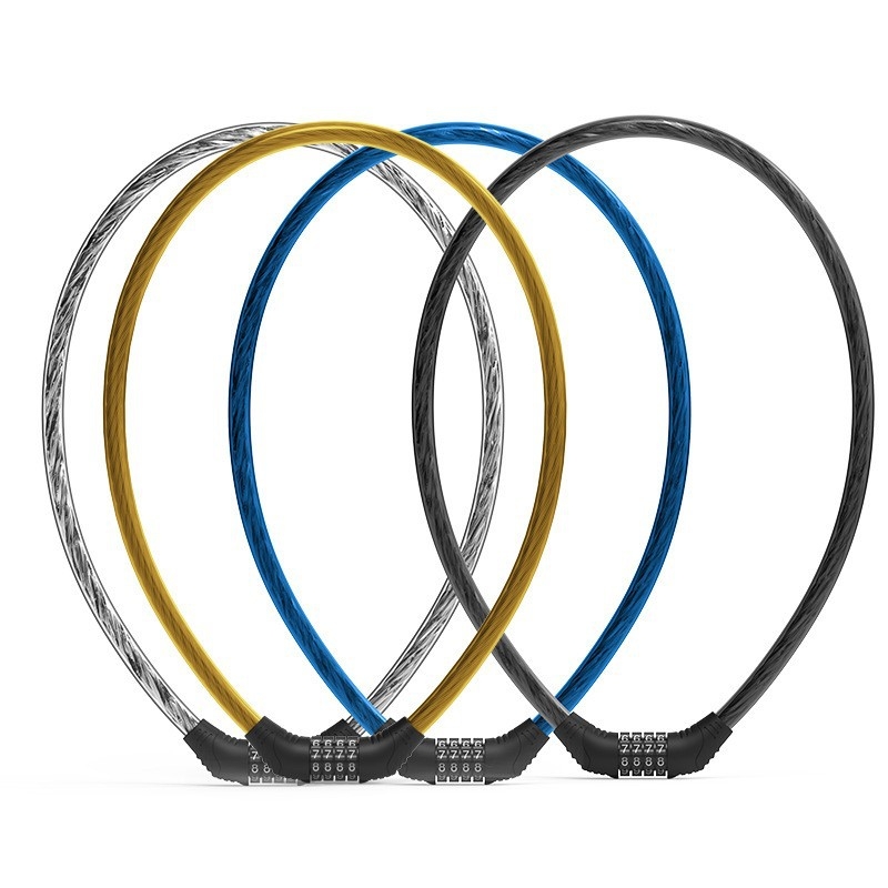 Kombinovaný zámok na bicykel, model 1B, zliatina zinku, 300 g, pre bicykle a elektrické vozidlá