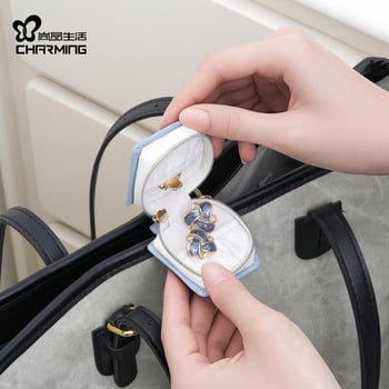 Cutie de bijuterii Casegrace – Modele sp01338, sp01310; Material Cortical; Duritate tare; Model Unicolor