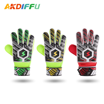Унисекс футболни вратарски ръкавици с PU материал и защита на пръстите срещу удари