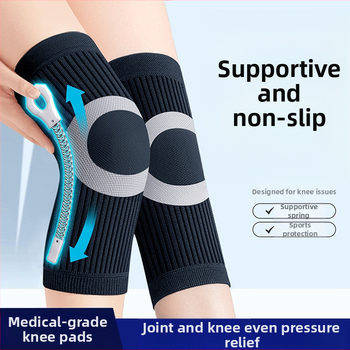 Panapopo kolenné protektory - protišmykové, lekárskej triedy, pre dospelých (Značka: Panapopo; Hlavný materiál: nylon + polyesterové vlákno; Model: YYFH0807; Chránené časti: kolená; Určené pre: dospelých)