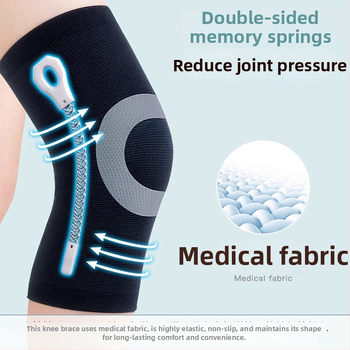 Panapopo kolenné protektory - protišmykové, lekárskej triedy, pre dospelých (Značka: Panapopo; Hlavný materiál: nylon + polyesterové vlákno; Model: YYFH0807; Chránené časti: kolená; Určené pre: dospelých)