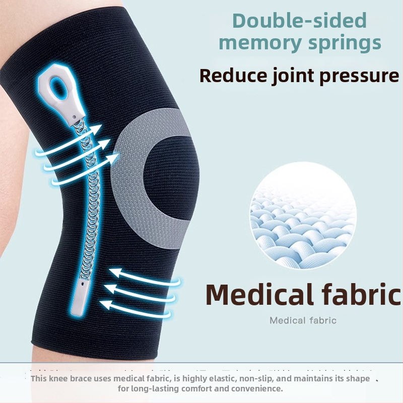 Panapopo kolenné protektory - protišmykové, lekárskej triedy, pre dospelých (Značka: Panapopo; Hlavný materiál: nylon + polyesterové vlákno; Model: YYFH0807; Chránené časti: kolená; Určené pre: dospelých)