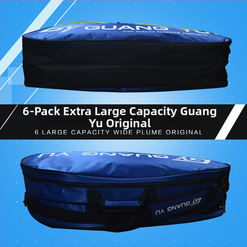 Taška na rakety badmintonu, batoh, 700D nepremokavý nylon, nepremokavá látka, Guangyu, pre dospelých, taška na badminton/tenis