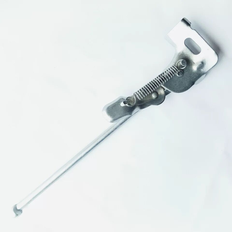 Metalinė dviračio laikiklis su spyruokliniu koja ir įstrižine atrama, prekės ženklas Cang, neimportuotas