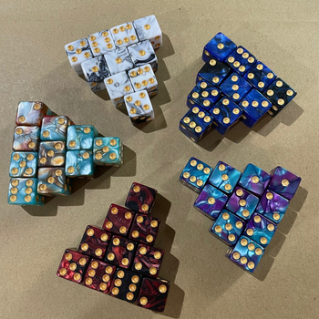 Zaruri Chuanglai — acrilic, unghi drept, cu șase fețe, 600 de seturi în cutie, personalizare disponibilă