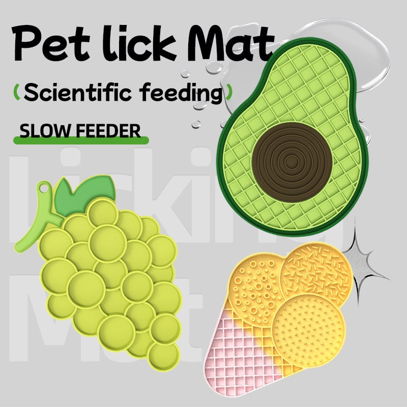 Szilikonból készült lassú etető matrac macskáknak — etetőeszközök, márka L&W PET