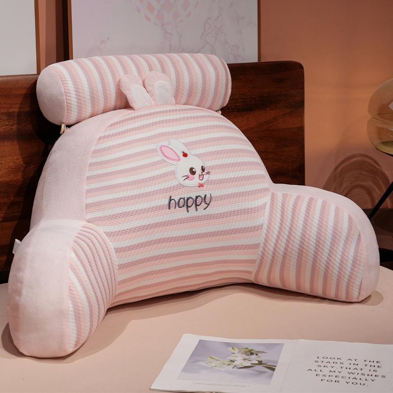 Bedrová opora – vankúš na objímanie s karikatúrnym vzorom, PP bavlna výplň, vonkajší materiál: polyester-bavlna + krištáľový velúr