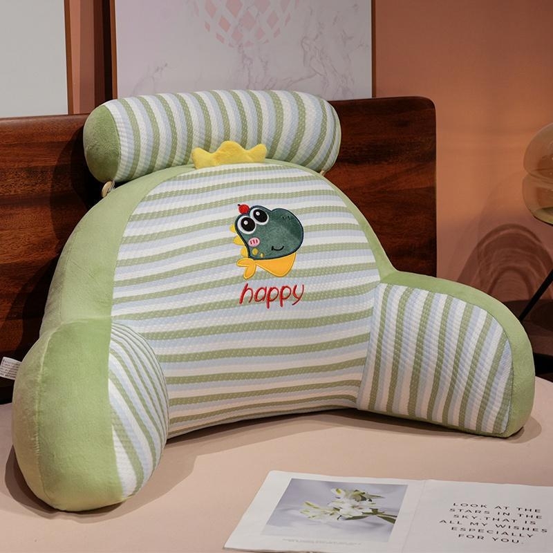 Bedrová opora – vankúš na objímanie s karikatúrnym vzorom, PP bavlna výplň, vonkajší materiál: polyester-bavlna + krištáľový velúr