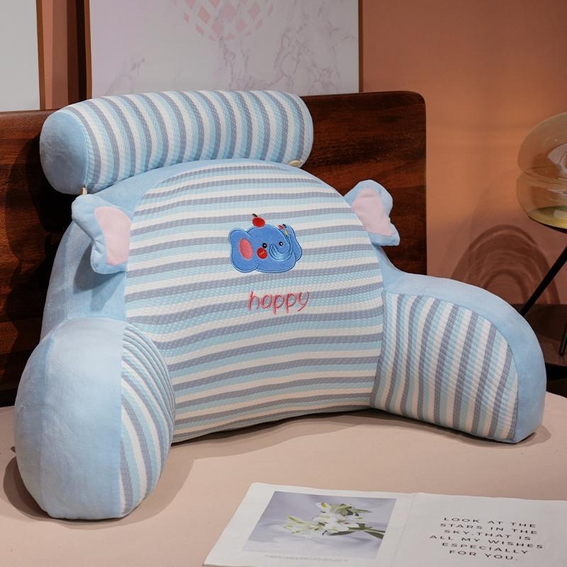 Bedrová opora – vankúš na objímanie s karikatúrnym vzorom, PP bavlna výplň, vonkajší materiál: polyester-bavlna + krištáľový velúr