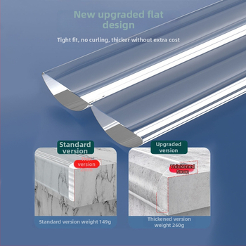 Zuo Gang priehľadný silikónový proti kolíziám pás pre okraje stola a rohy stien, bez zápachu