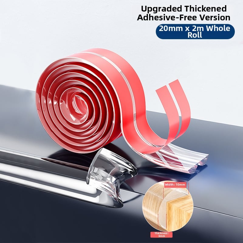 Zuo Gang priehľadný silikónový proti kolíziám pás pre okraje stola a rohy stien, bez zápachu