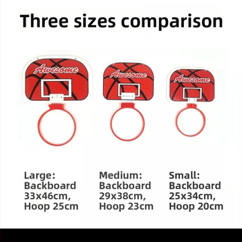 Avati detská zavesená basketbalová doska pre vnútorné použitie, tichá montáž, bez vŕtania — Materiál: Iné; Pôvod: Zhejiang; Značka: Avati; Kategória: Loptová veža/ rám; Produktová kategória: Basketbalová doska