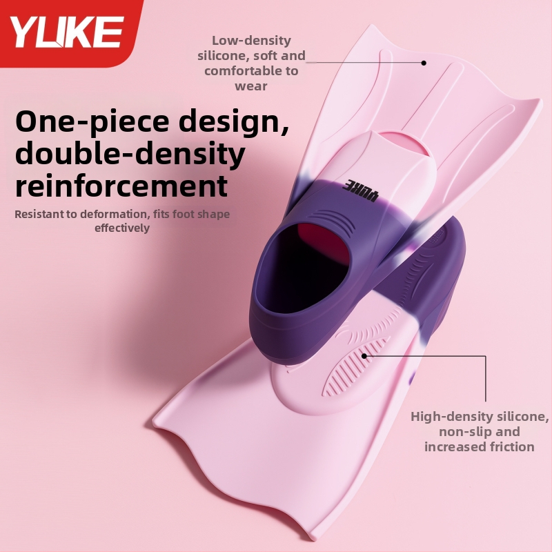 Silīkonas īsās peldēšanas spārni treniņiem – Yuke JP624