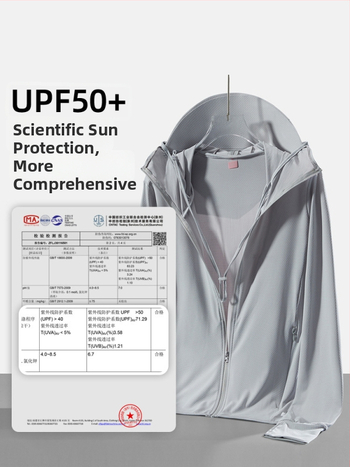 Unisex lauko vėjo striukė su nuimama gobtuvu, lengva, UPF50+ saulės apsauga, sintetinių pluoštų audinys