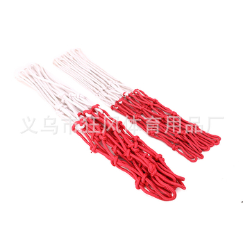 Nylonová sieť na basketbalový panel pre súťažné použitie, kompatibilná s stĺpmi a stojanmi, bez tlače loga