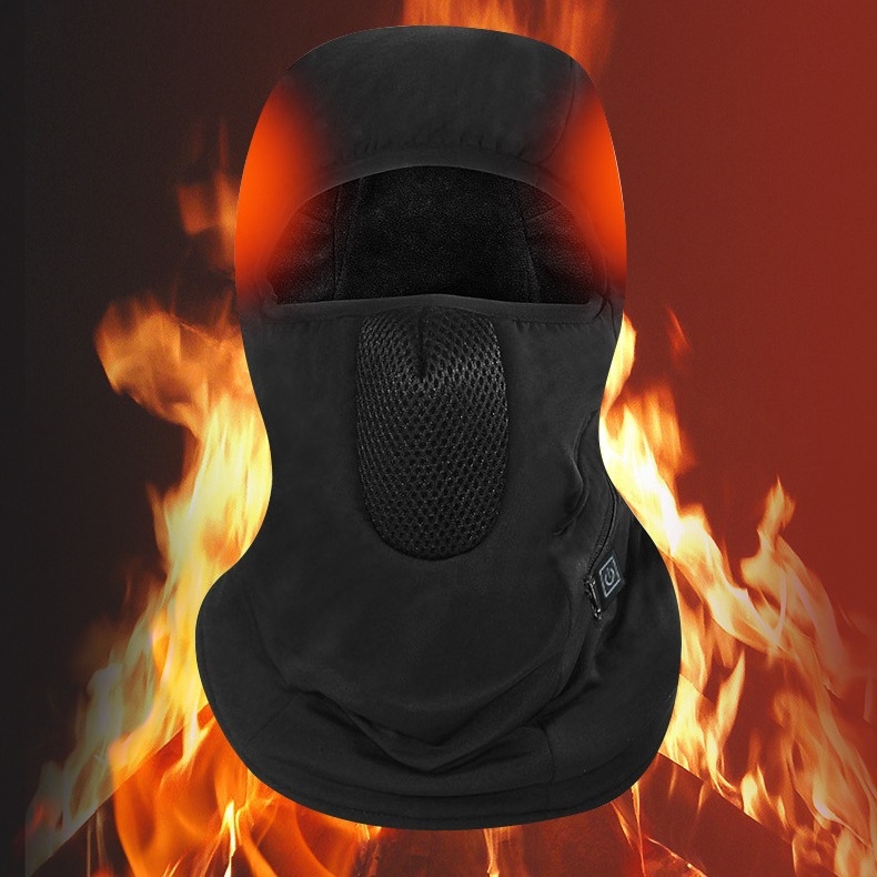 Grijana maska za biciklizam s vodootpornim materijalom, otporna na vjetar, unisex, prilagodba dostupna