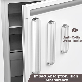 Silikónový tlmič proti nárazu pre dverové rukoväte a dvier skriniek, sada 2 kusy, značka Shouli