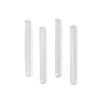 Silikónový tlmič proti nárazu pre dverové rukoväte a dvier skriniek, sada 2 kusy, značka Shouli