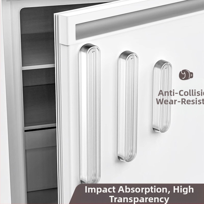 Silikoninis atsparus susidūrimo buferis durų rankenėlėms ir spintų durims, komplektas 2 vnt., prekės ženklas Shouli