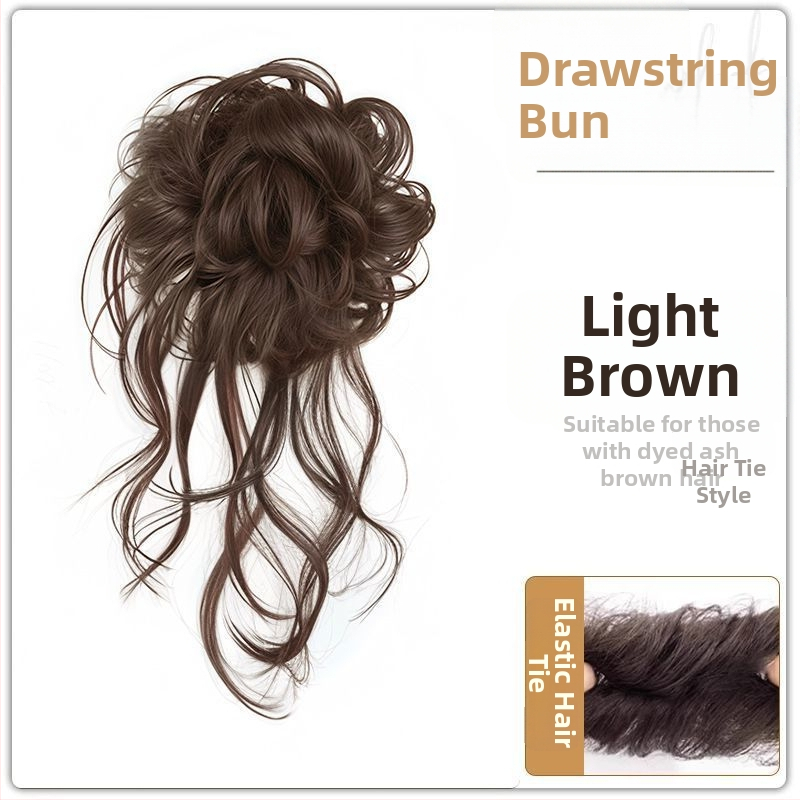 Parochňa s copom, hodvábny účes, s klipom Dragon Whiskers, ručne vyrobená, vlasy z tepelne odolného drôtu, bez farbenia a trvalej úpravy