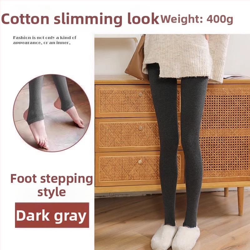Tehotenské legíny na jeseň-zimu, vysoký pás pre podporu bruška, hrubý teplý materiál a protišmykový dizajn