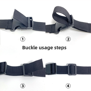 Лента за закопчаване - PP+POM смесен материал, марка He Lai, номер на продукта: Insert Buckle Fastening Strap