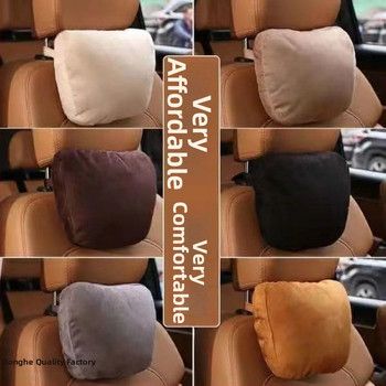 Automašīnas kakla spilvens un galvas atbalsts, pildījums no vilnas, ārējais materiāls: dabīga šķiedra, BYD-saderīgs, vasaras stilā, karikatūru stils (Pildījums: vilna; Ārējais materiāls: dabīgā šķiedra; Sezona: vasara; Zīmols: BYD; Stils: karikatura)