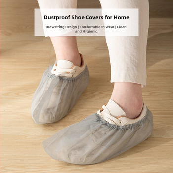 Jednorázové návleky na topánky, zosilnené a odolné, netkaná textília, ochrana pred prachom a špine, pre domov, hostí a triedu