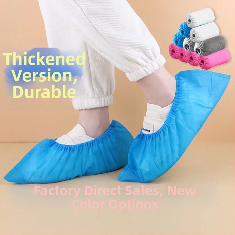 Jednorázové návleky na topánky, zosilnené a odolné, netkaná textília, ochrana pred prachom a špine, pre domov, hostí a triedu