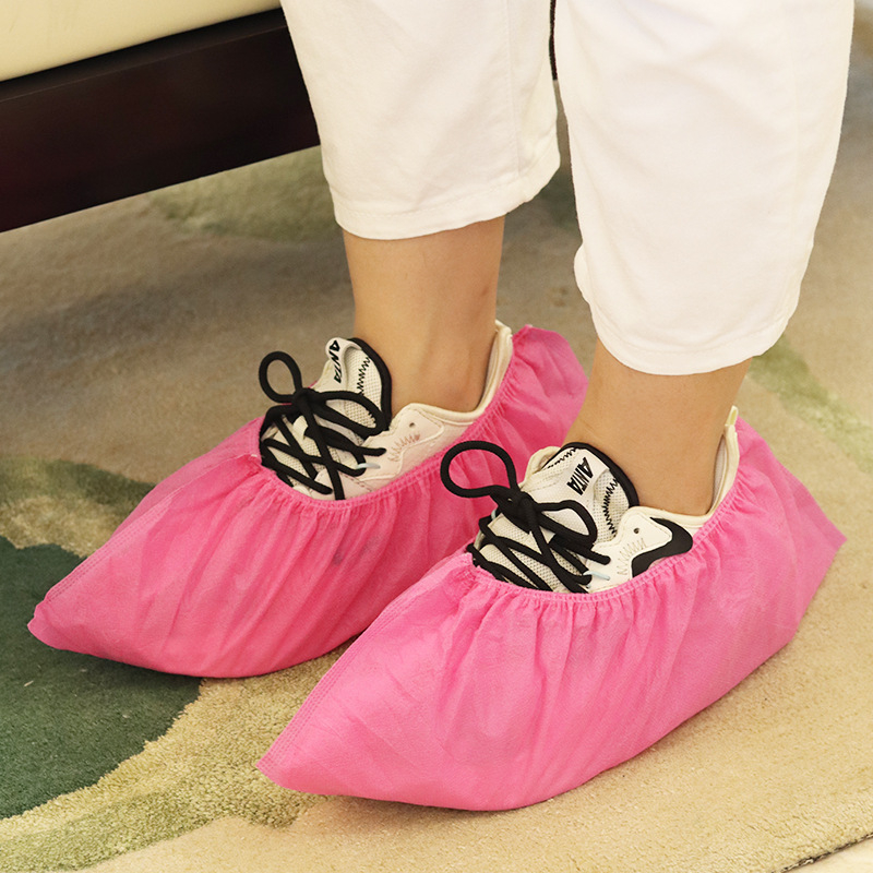 Jednorázové návleky na topánky, zosilnené a odolné, netkaná textília, ochrana pred prachom a špine, pre domov, hostí a triedu