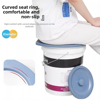 Prenosný kruh na toaletu pre seniorov – Pengyi, Simple Toilet Seat Ring, moderný minimalistický štýl