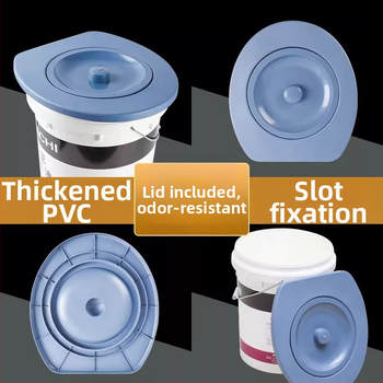 Prenosný kruh na toaletu pre seniorov – Pengyi, Simple Toilet Seat Ring, moderný minimalistický štýl