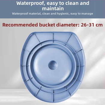 Prenosný kruh na toaletu pre seniorov – Pengyi, Simple Toilet Seat Ring, moderný minimalistický štýl