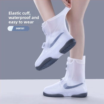 Silikónový návlek na topánky do dažďa – vodeodolný, protišmykový, odolný voči opotrebeniu, ochrana proti špine