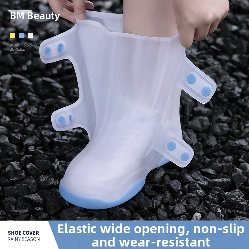 Silikónový návlek na topánky do dažďa – vodeodolný, protišmykový, odolný voči opotrebeniu, ochrana proti špine