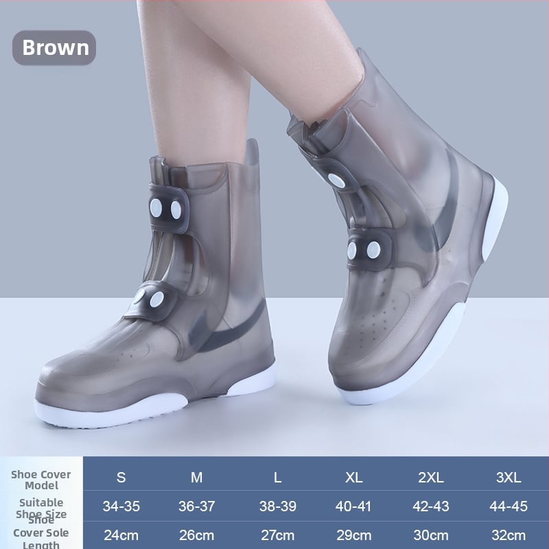 Silikónový návlek na topánky do dažďa – vodeodolný, protišmykový, odolný voči opotrebeniu, ochrana proti špine