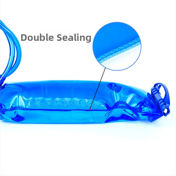 NEWBOLER BOT006 PEVA Mäkká vodná taška pre horské a cestné bicykle — Prenosná, flexibilná fľaša na vodu