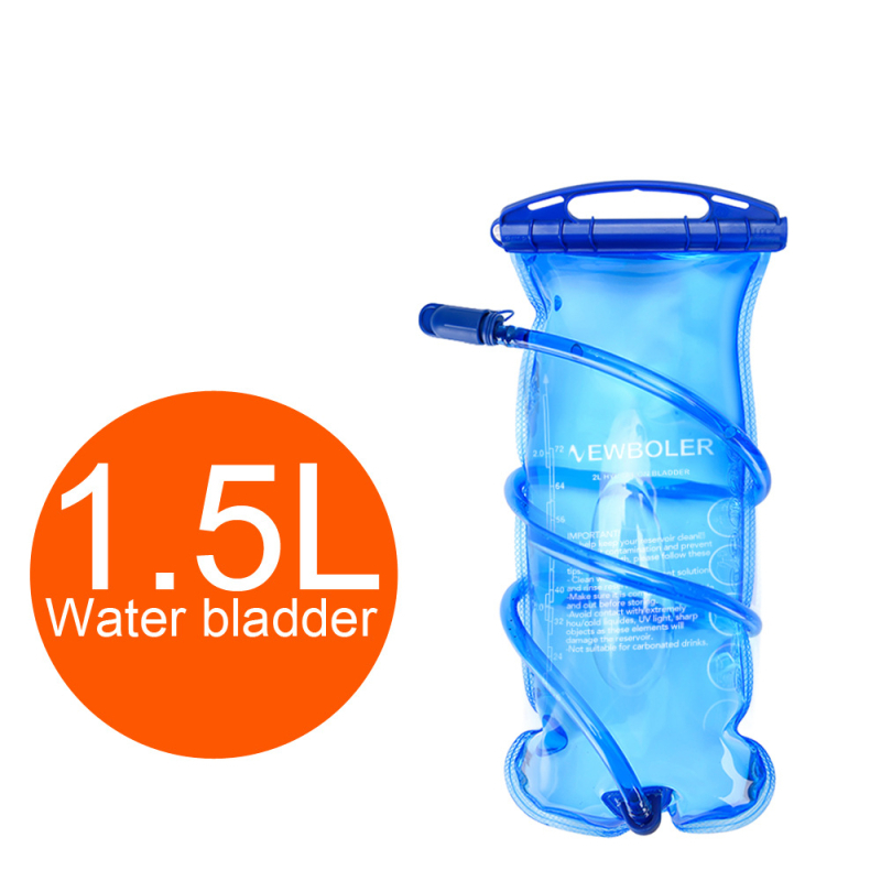 NEWBOLER BOT006 PEVA Mäkká vodná taška pre horské a cestné bicykle — Prenosná, flexibilná fľaša na vodu