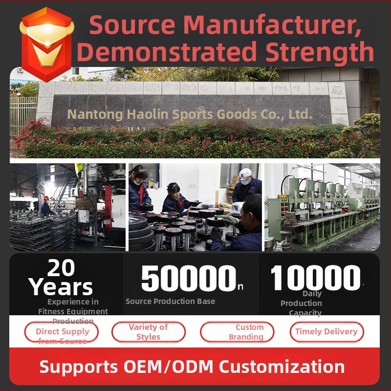 Šesťuholníková pokrytá činka, do posilňovne (Značka: Hailin; Materiál: liatina; Pôvod: Rudong County, Nantong, Jiangsu)