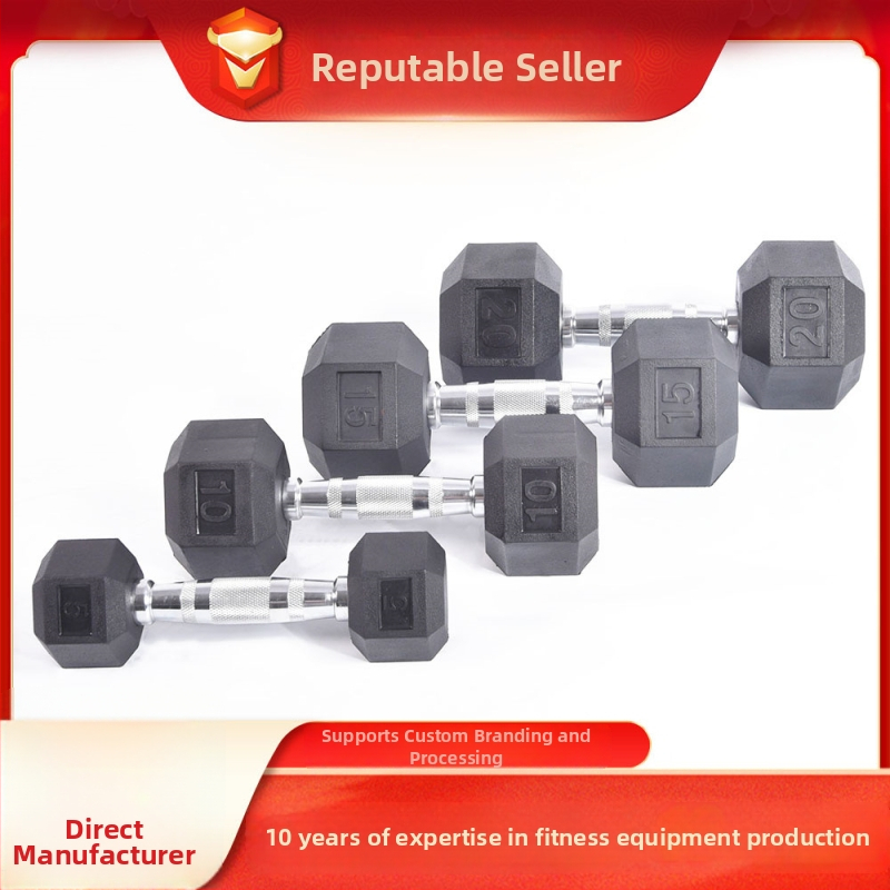 Šesťuholníková pokrytá činka, do posilňovne (Značka: Hailin; Materiál: liatina; Pôvod: Rudong County, Nantong, Jiangsu)